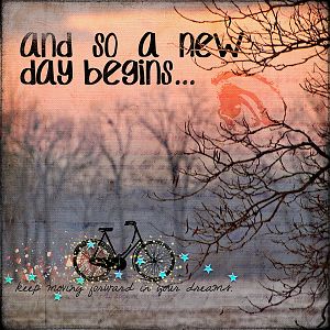a new day begins
