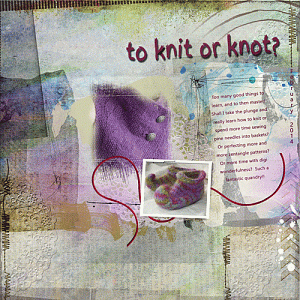 To Knit or Knot