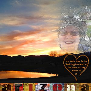 Feb.Collab Challenge: Heart in Arizona