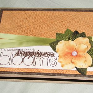Happiness Blooms hybrid card