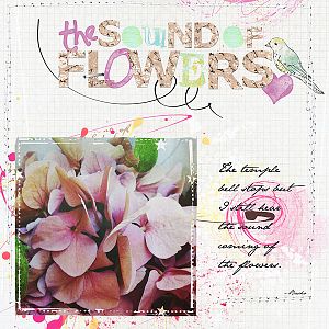 The sound of flowers