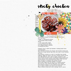 Sticky Chicken