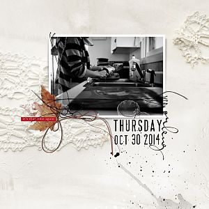 Week in the Life 2014 | Thursday | Title Page