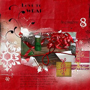 8th of December - Love to Wrap