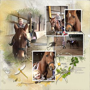 Rilana op paard 2