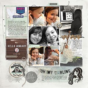 Project Life 2015 week 2 page 1