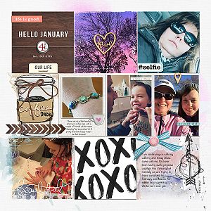 Project Life 2015 week 4 page 1