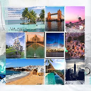 nine places to travel - Birthday challenge 2