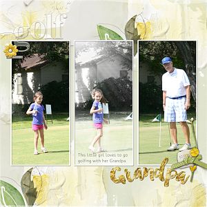 Golfing with Grandpa