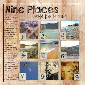 my nine places