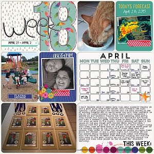 Week 18 - Left Page