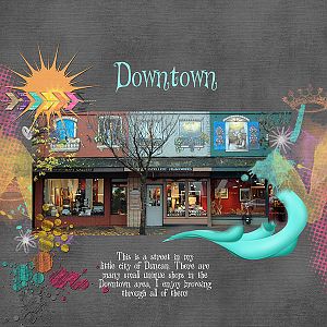 Web Inspiration challenge - Downtown