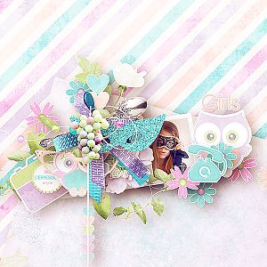 Big girls party (Full collection 6 in 1) by mediterranka designs