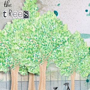 the trees