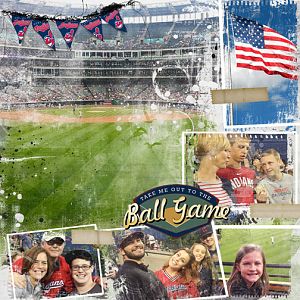 Take Me Out to the Ballgame/color challenge