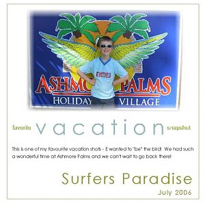 Favourite Vacation - Ashmore Palms
