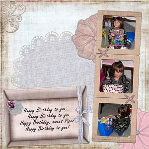 Piper's 4th Birthday