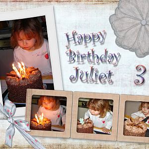 Happy Birthday Juliet