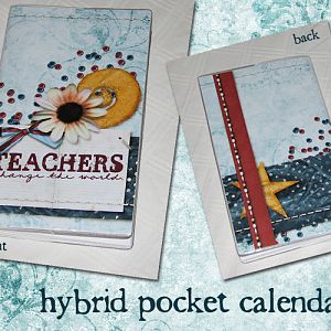 Hybrid Pocket Calendar