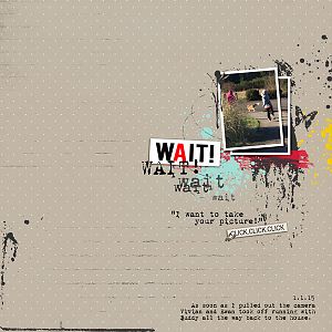 WAIT!  - BFA Inspired by Type Challenge