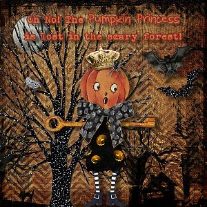 Art Doll: Lost Pumpkin Princess