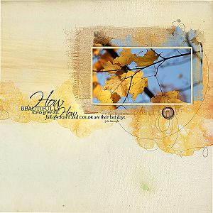 Golden Leaves - Anna Lift