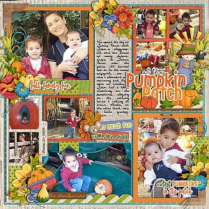 At the Pumpkin Patch 2005