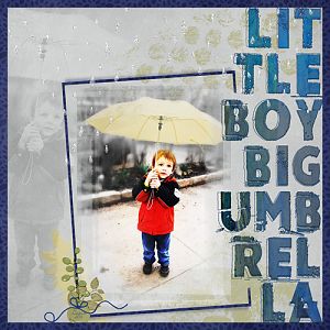 Challenge 5_Multi-designer_Rain_Little Boy Big Umbrella