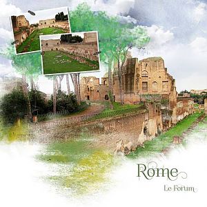 Le Forum Rome  1