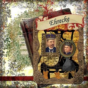 The Ehrecke Family-Altered Portraits
