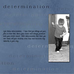 Determination - TaylorMade Challenge