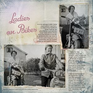 Ladies on Bikes - AnnaLift