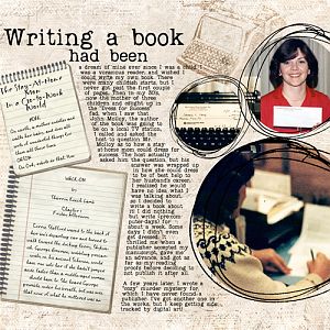 Joanne Brisebois Challenge_09-16_Accomplishment-Memory_Writing a book