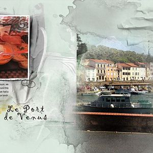 Le Port Du Venus double page
