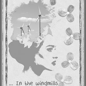 NBK Designs Art Challenge 10/03-10/09 - ATC 2016-63 The Windmills