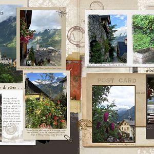 Hallstatt Postcards