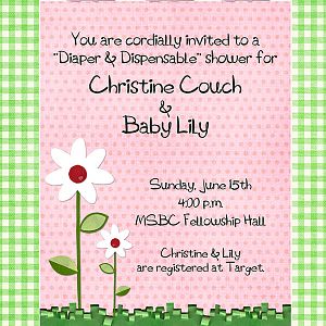 Baby Shower Invite