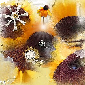 ARTInspired! annaChallenge - Sunflowers