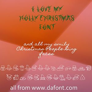 Favorite Christmas Fonts