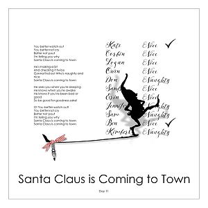 Day 11 - Santa Claus is Coming to Town