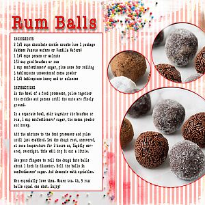 Rum Balls Recipe