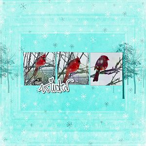 Winter - Joanne Brisebois Holiday Album Challenge