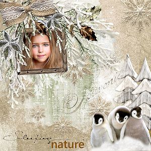 Winter Rustle by Doudou's Design