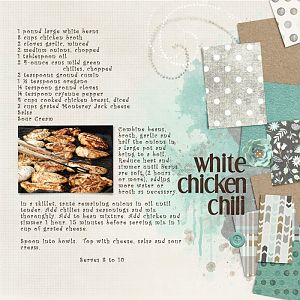 Recipe Challenge - White Chicken Chili