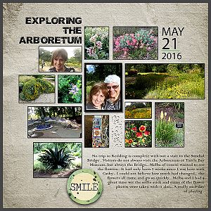 2016 At The Arboretum with Melba NBK Template challenge