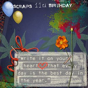 Happy 11th Birthday Oscraps