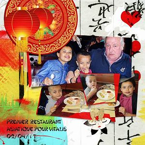 The first Asian restaurant of Vitalis