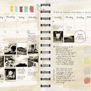 England/Wales Planner - Double Page