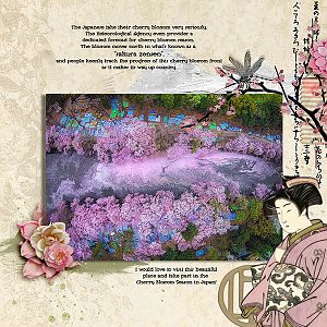 Chalenge 4- Cherry Blossoms