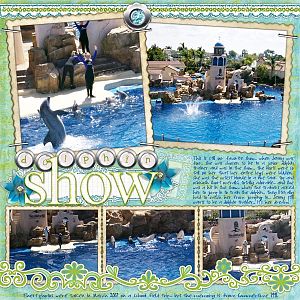 Dophin Show at Sea World